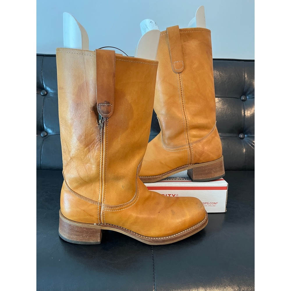 Vintage Hanover Leather Campus Boots